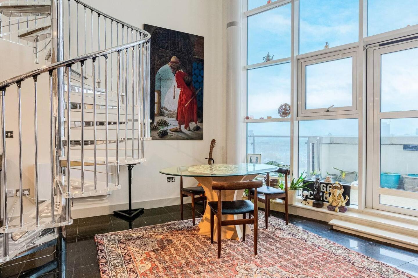 London Canary Wharf Riverside Penthouse Apartment Exterior foto